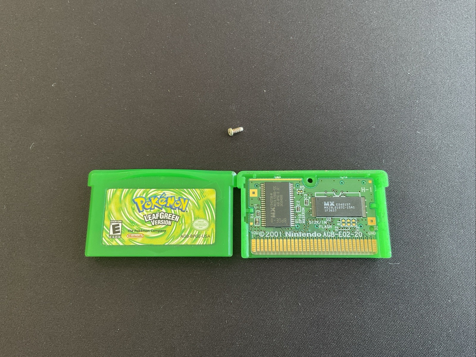 Pokemon Leaf Green GBA Authentic Save Tested Gameboy Advance Cartridge Only