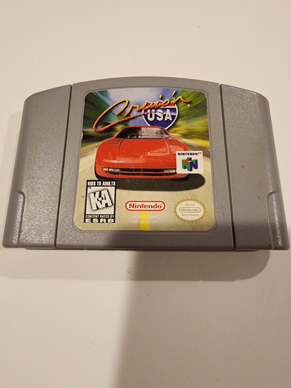Cruis’n USA (N64, 1996) Cartridge Only. Great Shape.