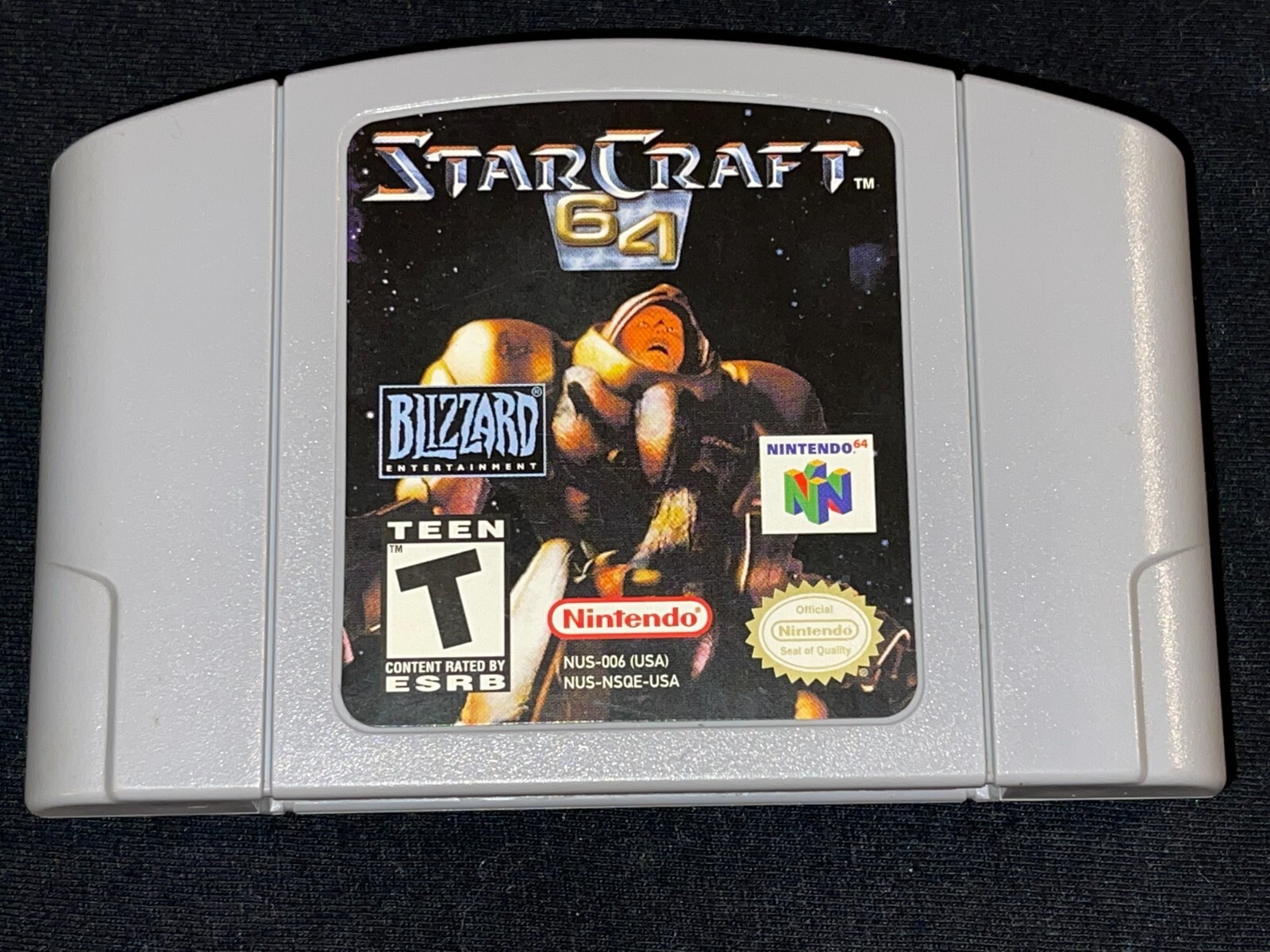 StarCraft 64 (Nintendo 64, 2000) Box Manual Complete CIB N64