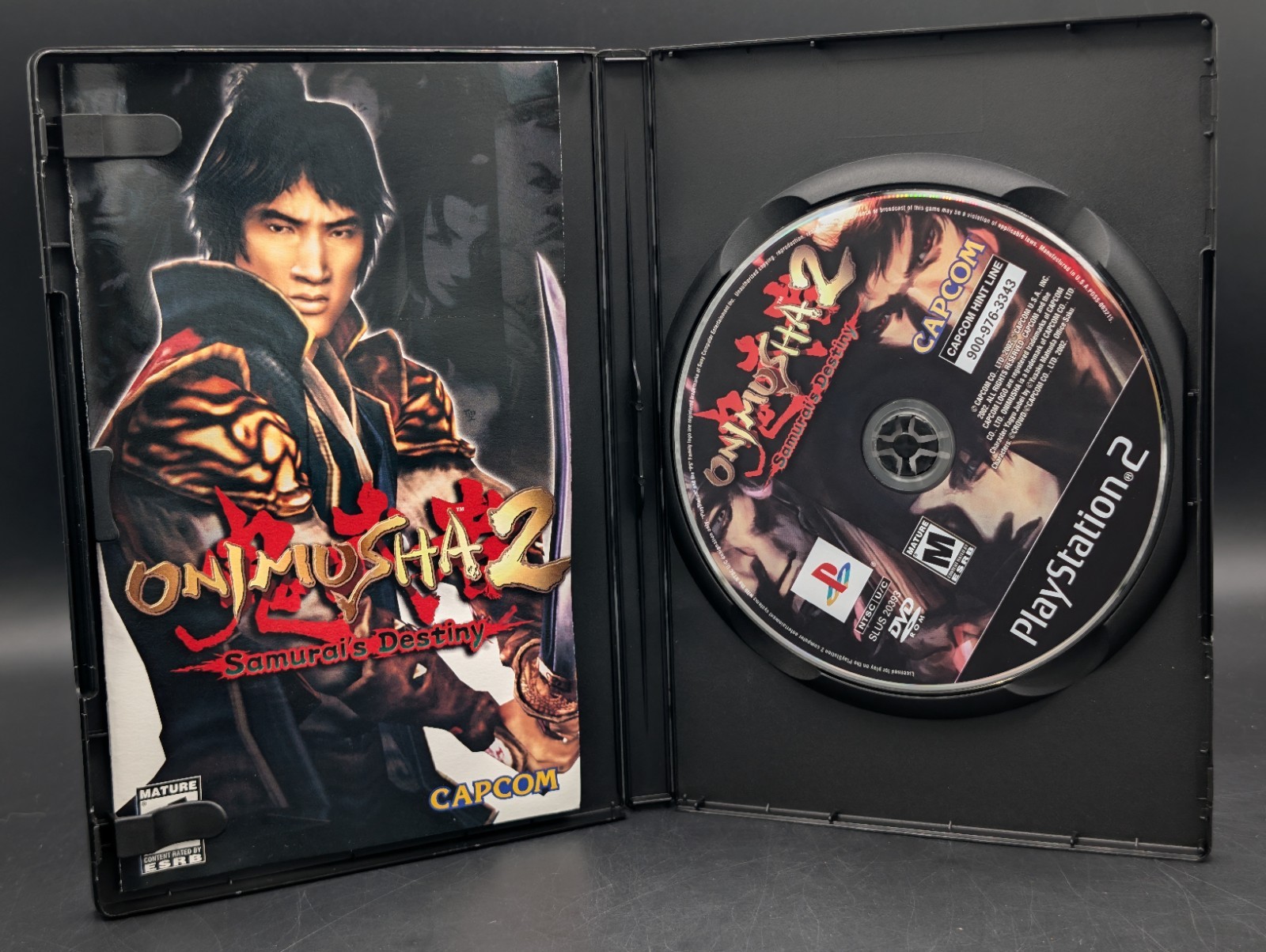Onimusha 2 Samurai’s Destiny ( PlayStation 2 PS2 ) Mint Disc W/ Manual
