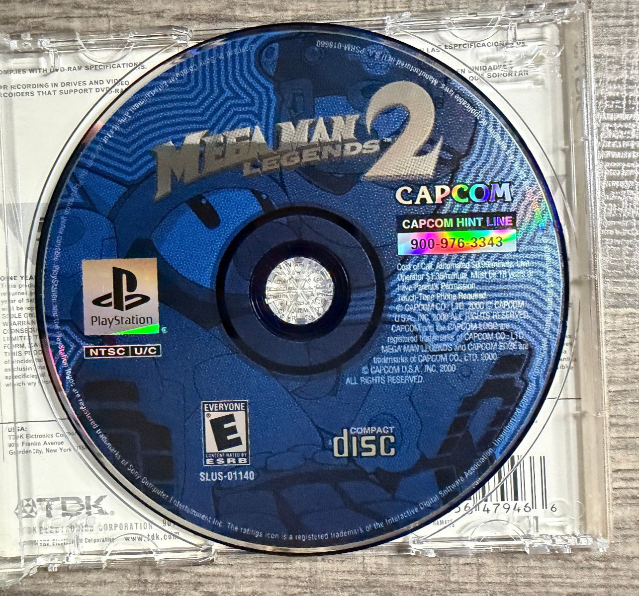 Mega Man Legends 2 (DISC ONLY) – Sony PS1 – Capcom – Acceptable Condition
