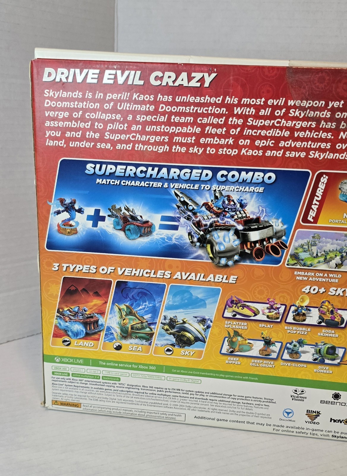 Skylanders Superchargers: Starter Pack – Microsoft Xbox 360 *NEW/SEALED*