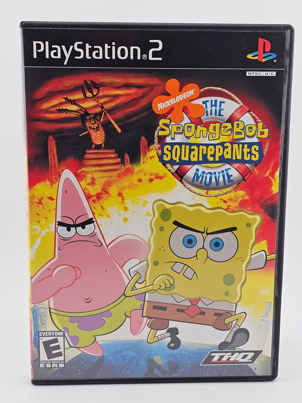 Sony Playstation 2 PS2 The Spongebob Squarepants Movie CIB Cleaned Tested