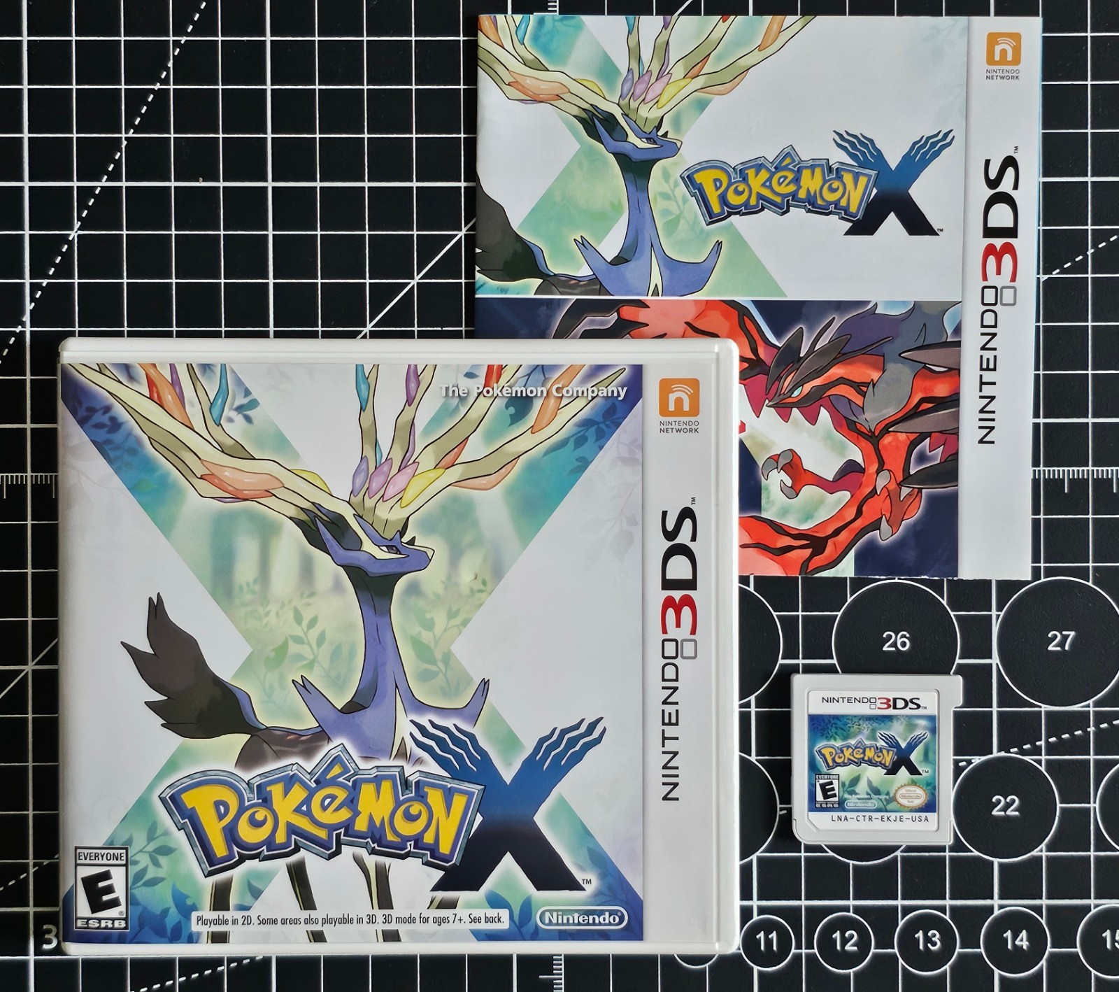 Pokemon X (2013) Nintendo 3DS Complete – CIB – AUTHENTIC – TESTED & WORKING