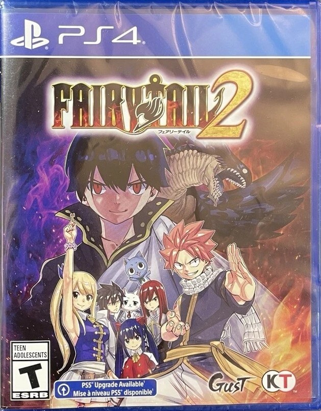 Fairy Tail 2 *PHYSICAL LAUNCH EDITION* (PS4) New