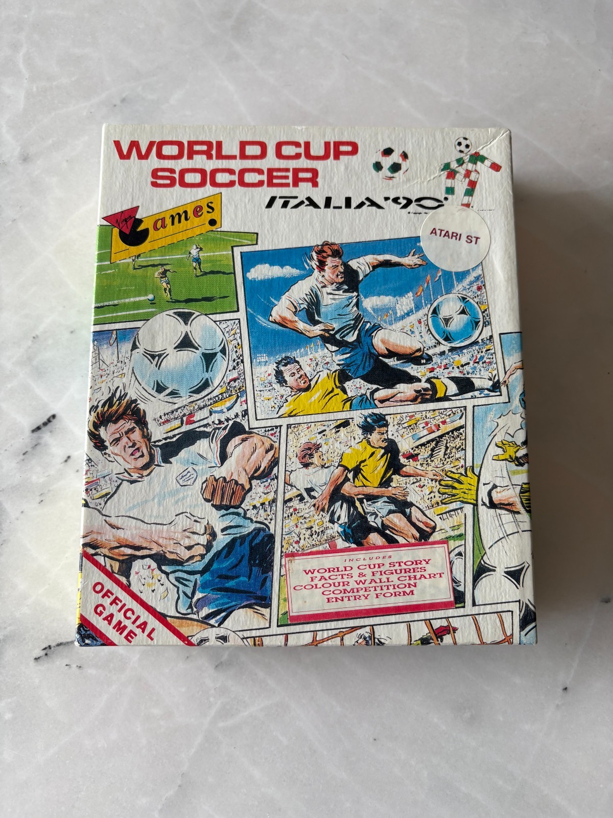 ATARI ST – WORLD CUP SOCCER ITALIA 90 (ORIGINAL)