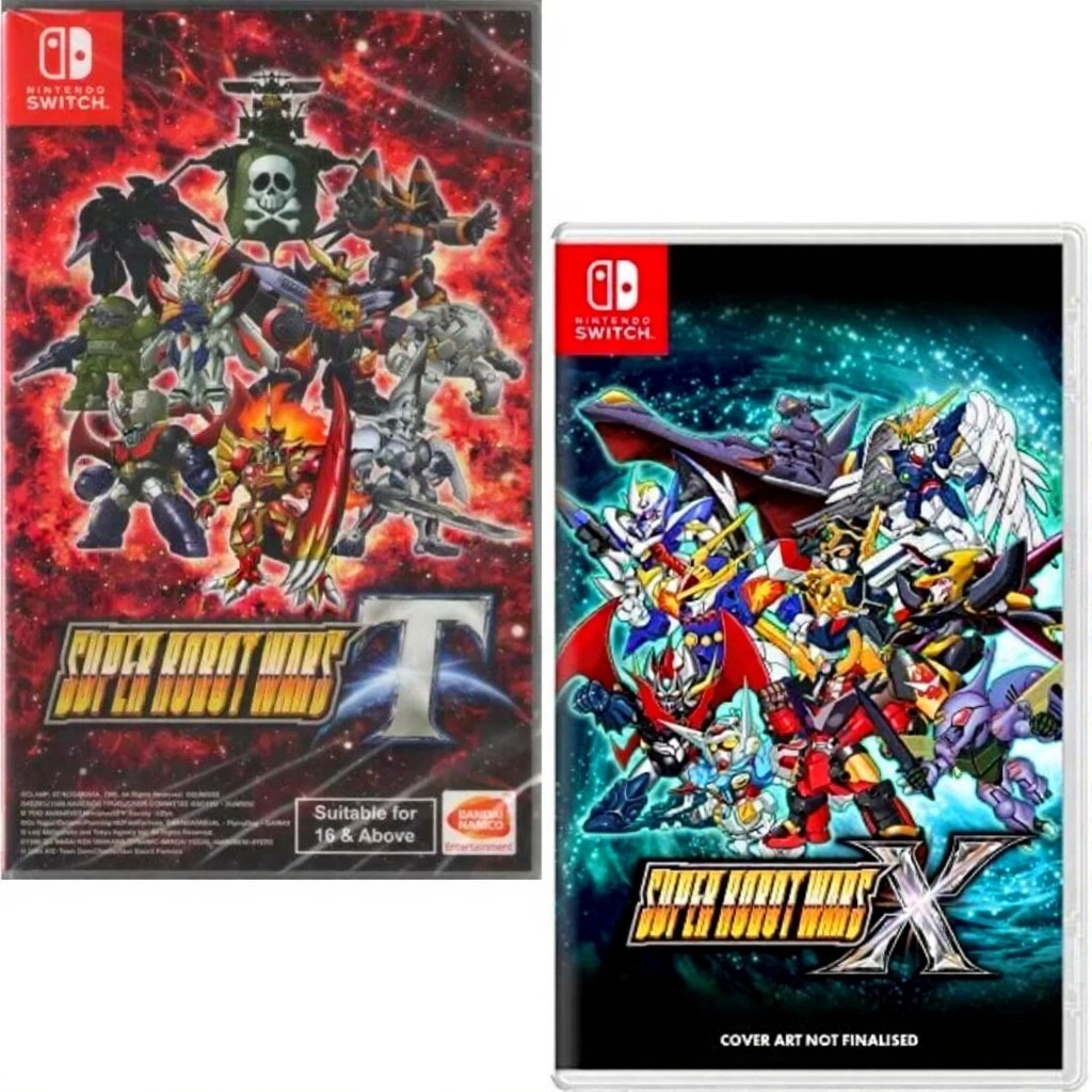 Super Robot Wars T + X Switch Brand New Sealed Game Bundle [Turn-Based]
