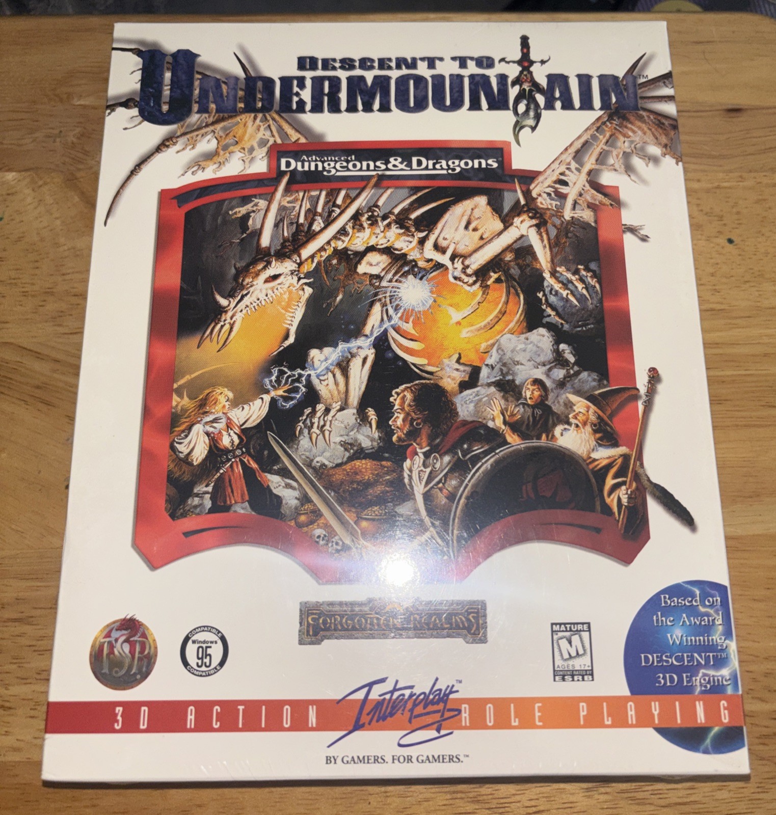 Dungeons & Dragons: Descent to Undermountain, 1997, Big Box, New & Sealed
