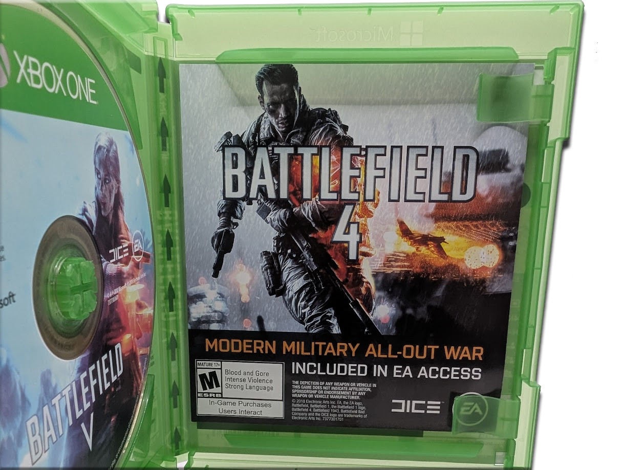 Battlefield V Microsoft Xbox One Physical Disc with Original Packaging