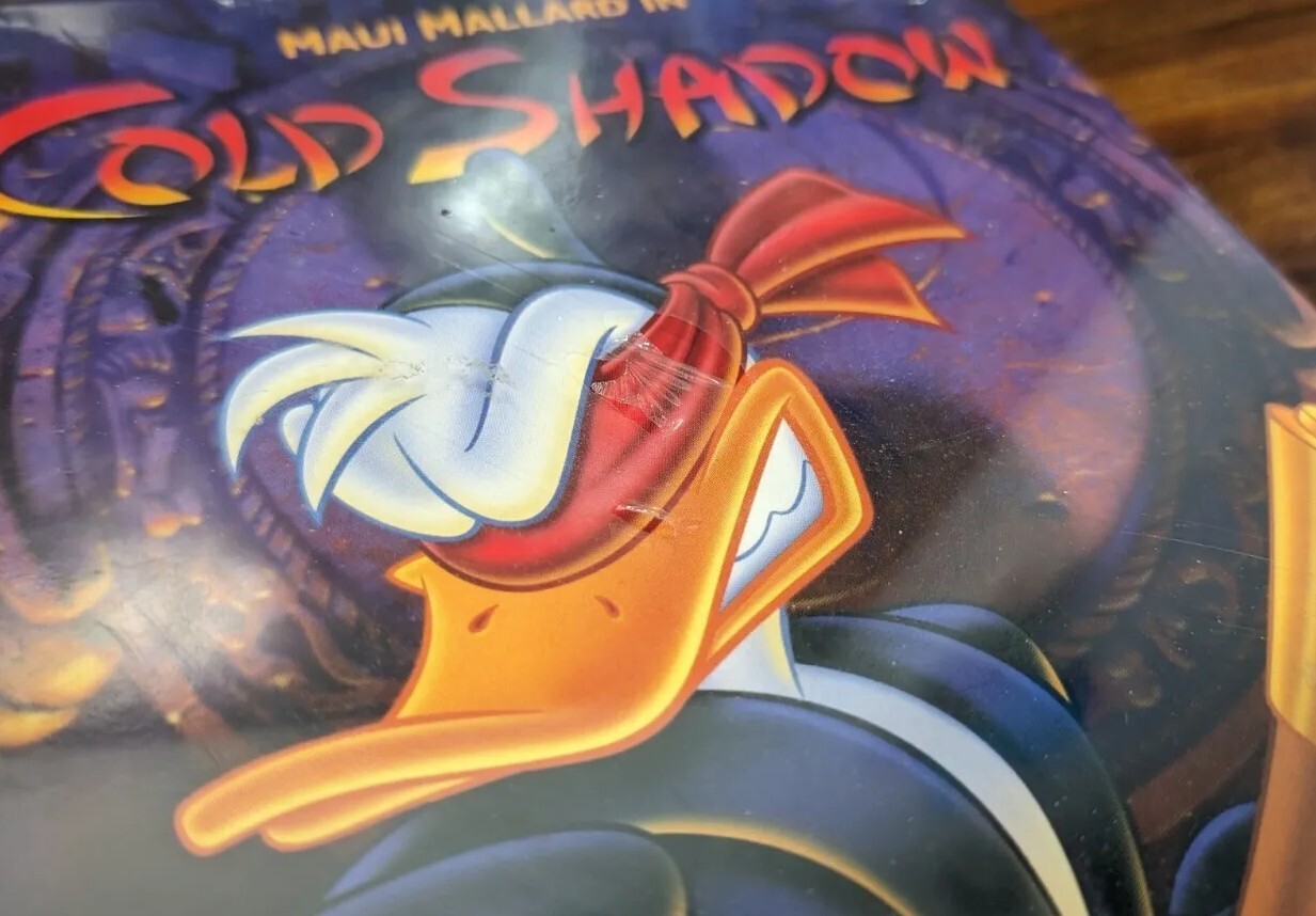 New Maui Mallard Cold Shadow Disney Interactive Big Box PC Game Windows Sealed