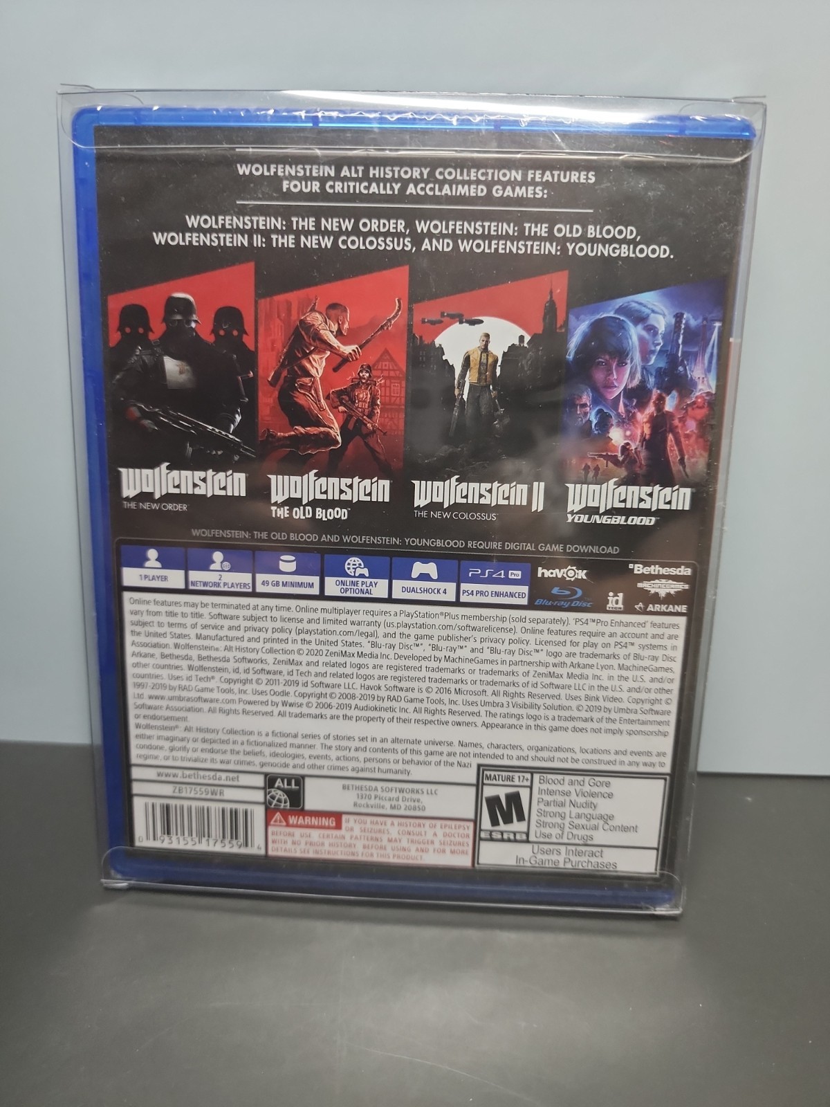 Wolfenstein: The Alternative History Collection – Sony PlayStation 4