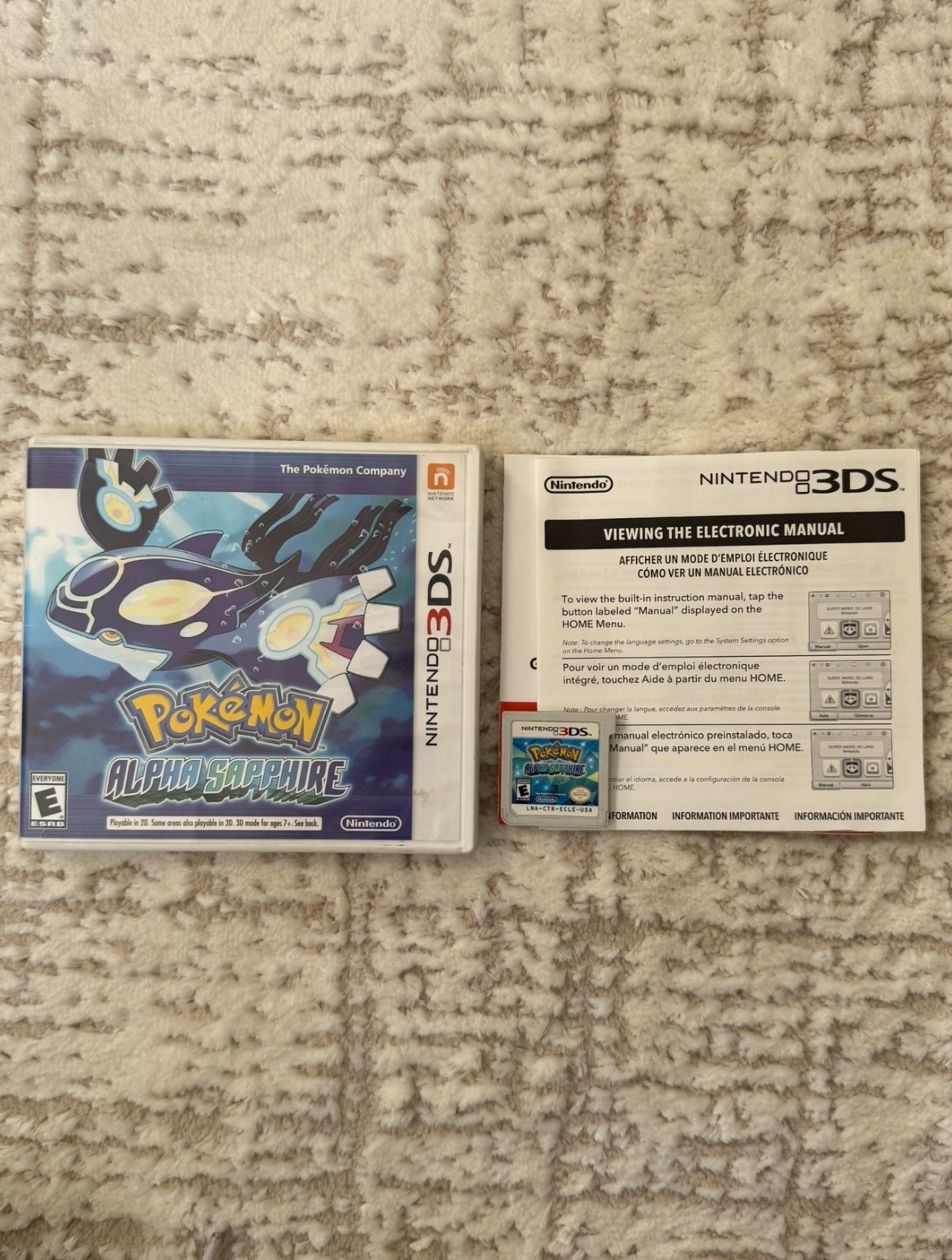 Authentic Pokemon Video Games Collection GBA Nintendo DS 3DS Pick and Choose