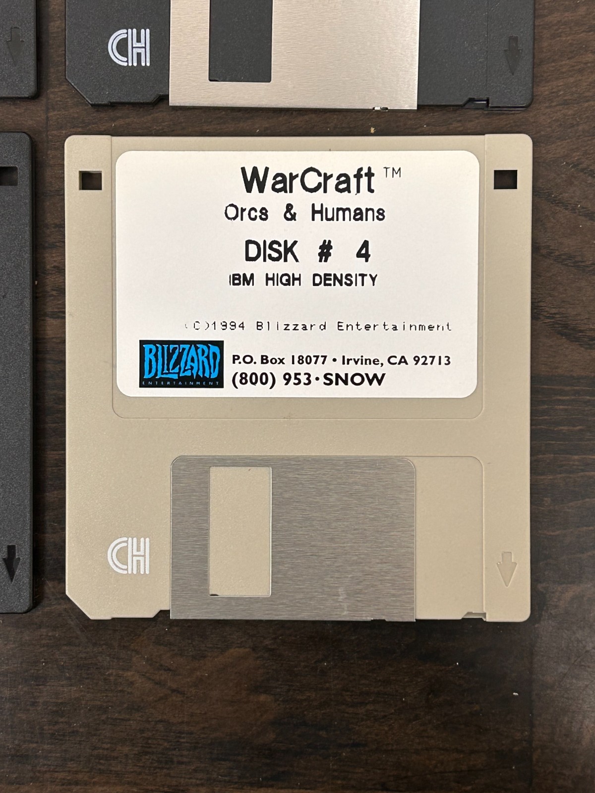 Blizzard – Warcraft: Orcs & Humans PC Game Set On ORIGINAL 3.5 Floppy – RARE!