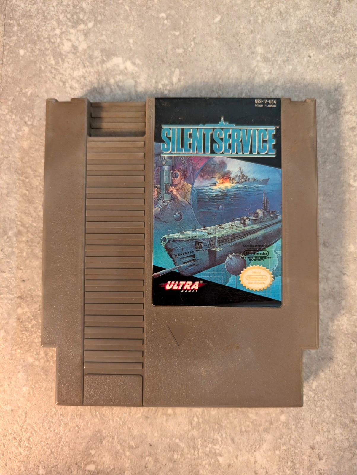 Silent Service Cartridge NES – Used – Not Tested
