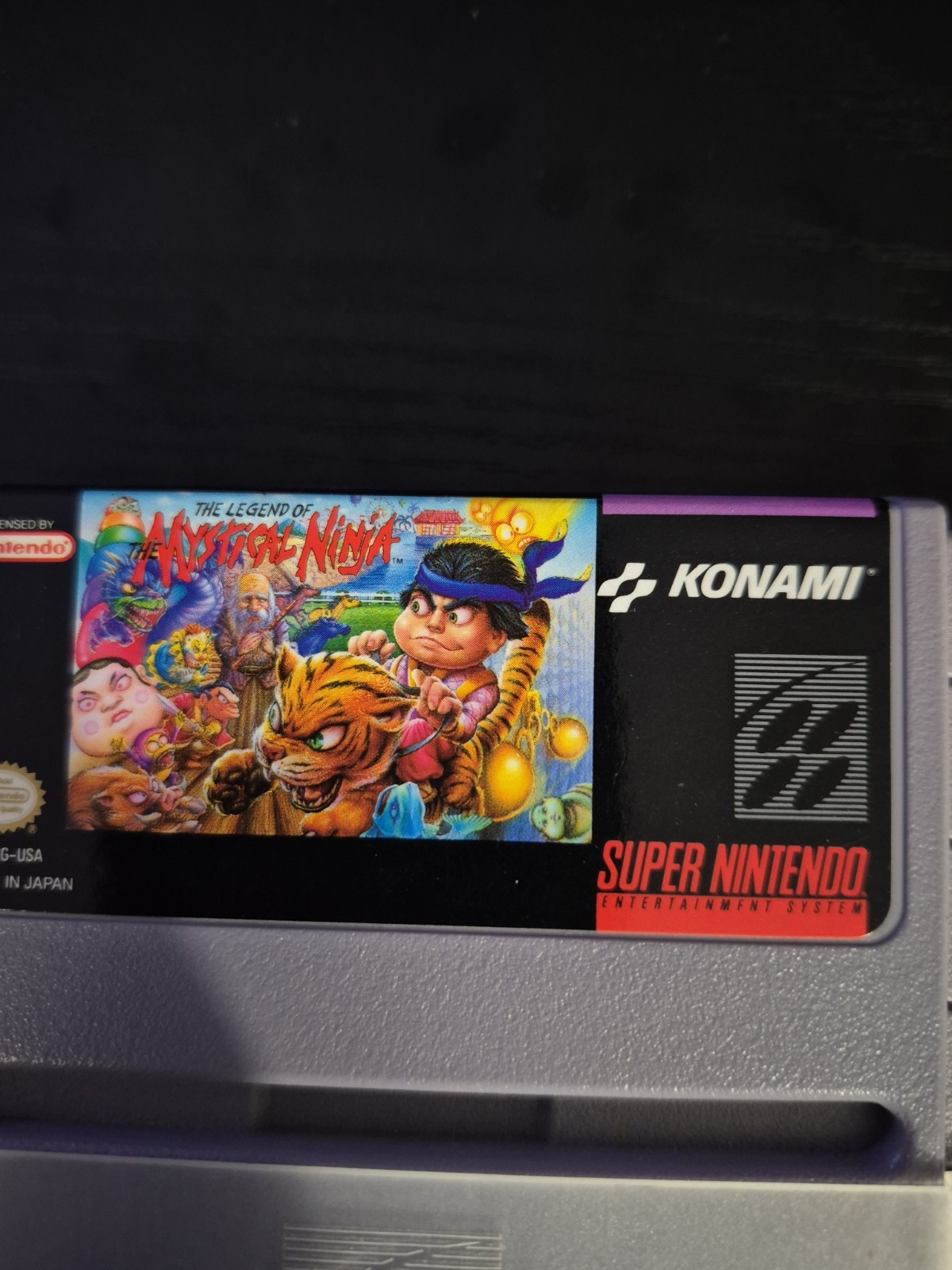 The Legend of the Mystical ninja Snes, 1992) Authentic- Tested Works