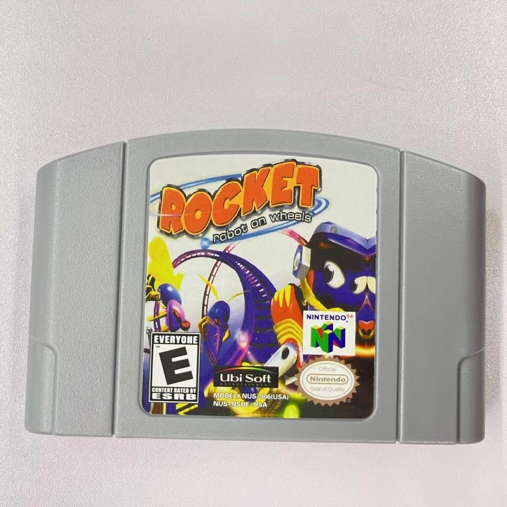 Rocket: Robot on Wheels – Nintendo 64 (N64) Retro gaming Fully functional