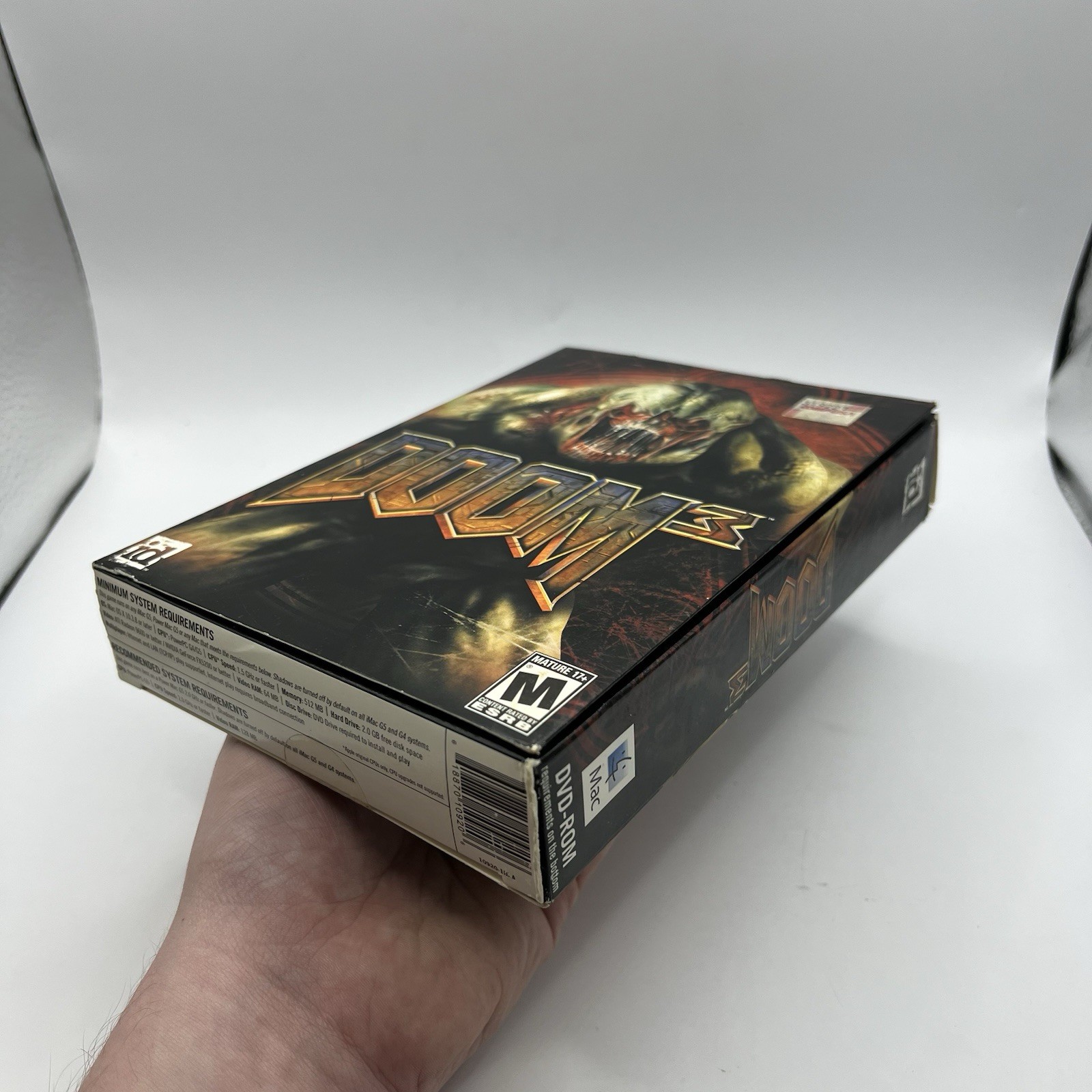 Doom 3 – Mac – Video Game Complete with Key Code (THIS IS FOR MAC ONLY)