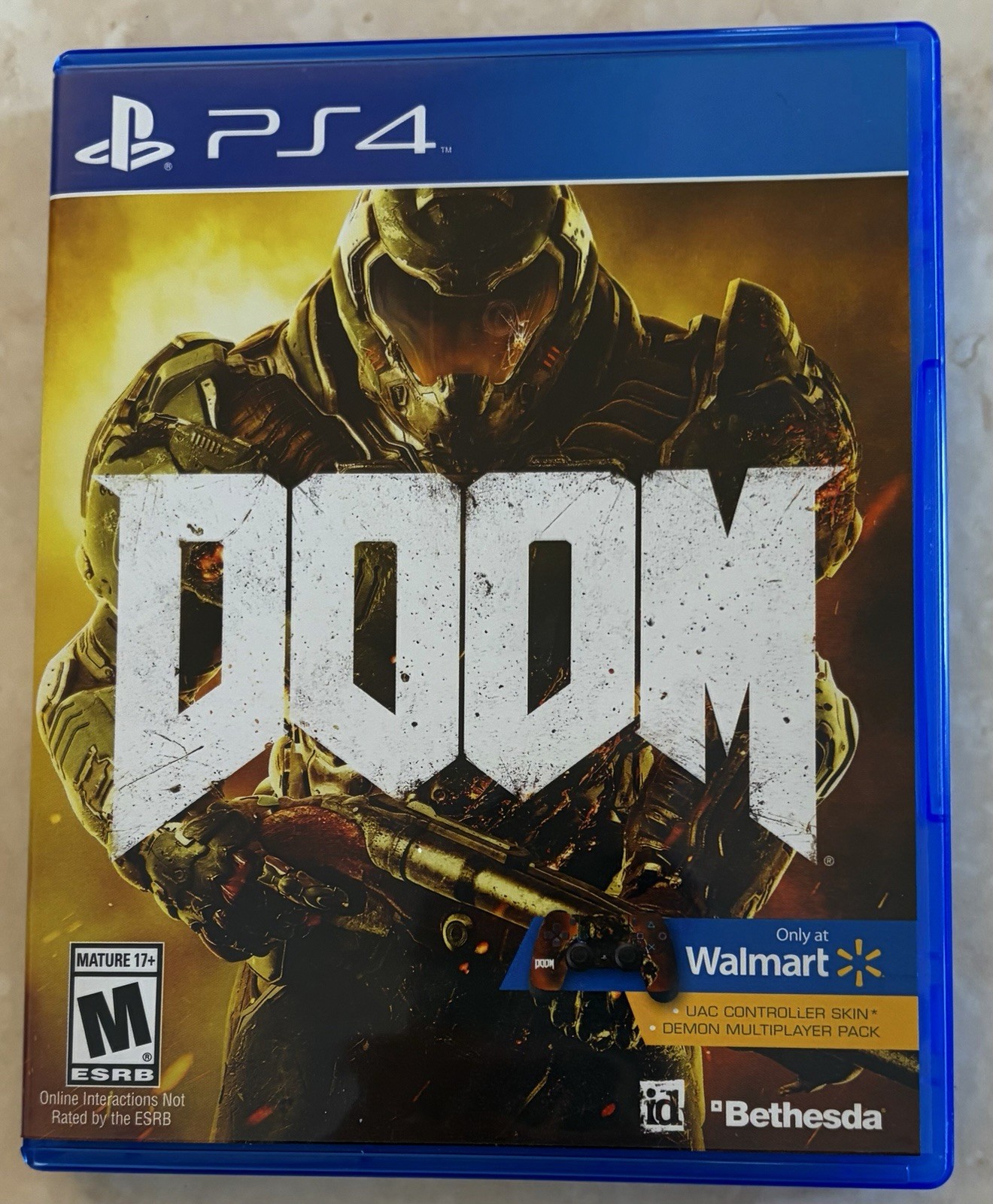 Doom Bethesda Sony PlayStation 4 PS4