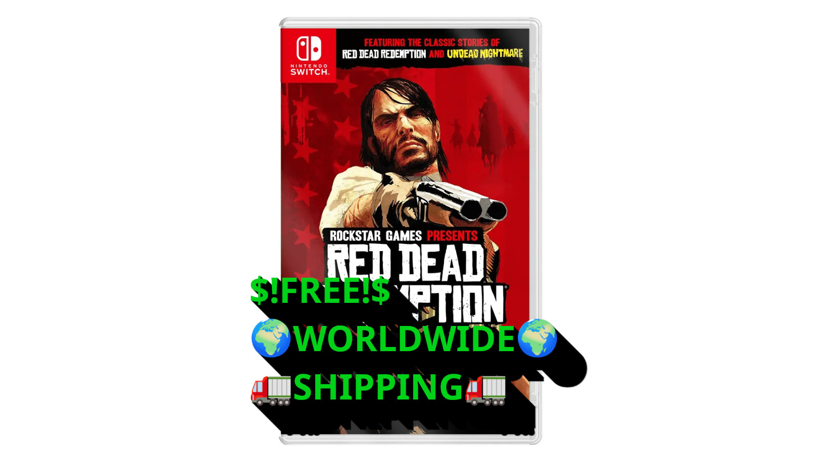NEW Red Dead Redemption Physical Copy | For the Nintendo Switch| TT/HH Mode