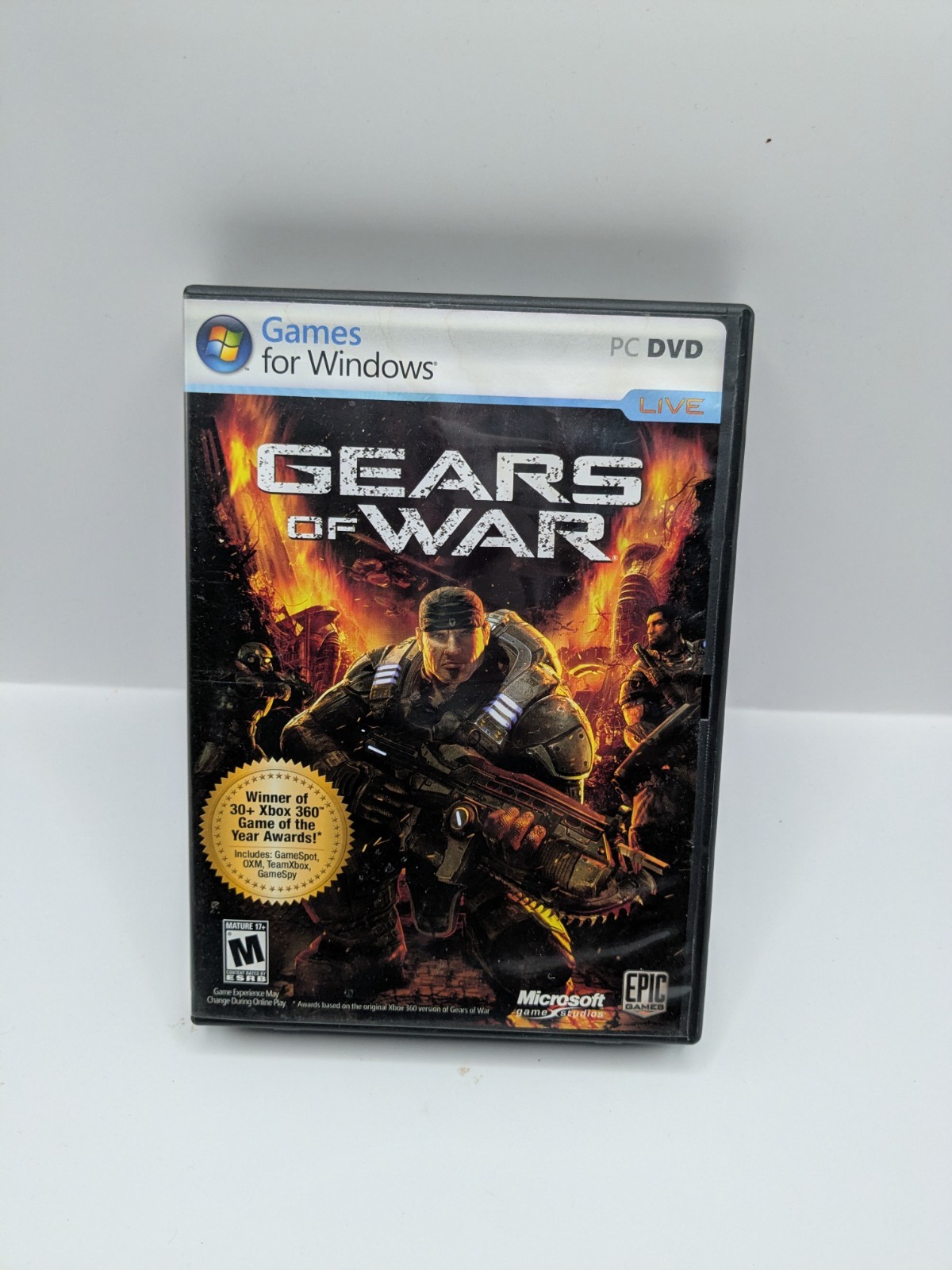Gears of War (PC DVD, 2007) Complete CIB