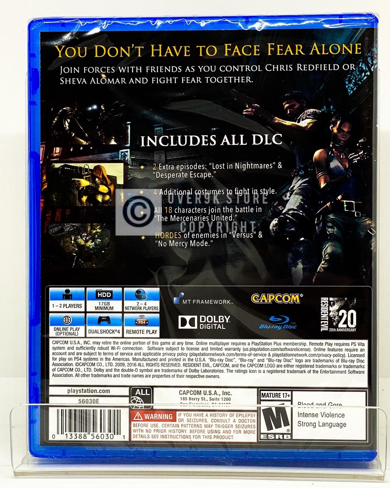 Resident Evil Bundle 4 + 5 + 6 – PS4 – Brand New | Factory Sealed