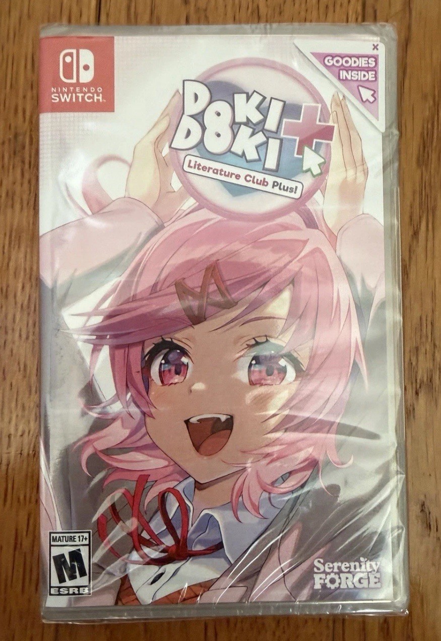 Serenity Forge Doki Literature Club NATSUKI PAX Exclusive Nintendo Switch /2000