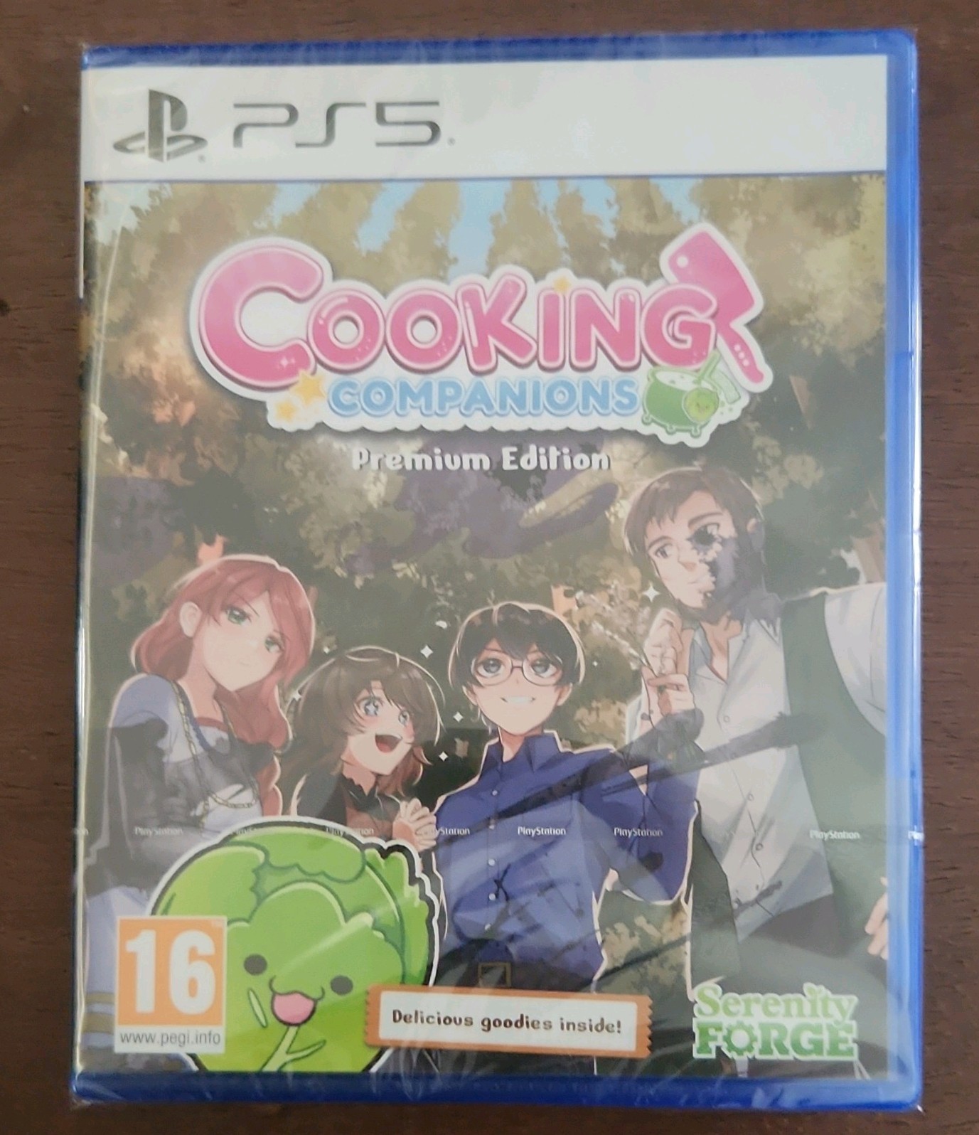 Serenity Forge Cooking Companions Premium Edition 16+ PAL PS5 Visual Novel