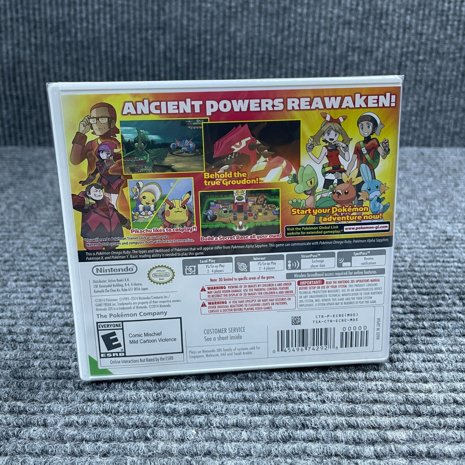 Pokemon Omega Ruby for Nintendo 3DS Brand New Factory Sealed US Release Mint