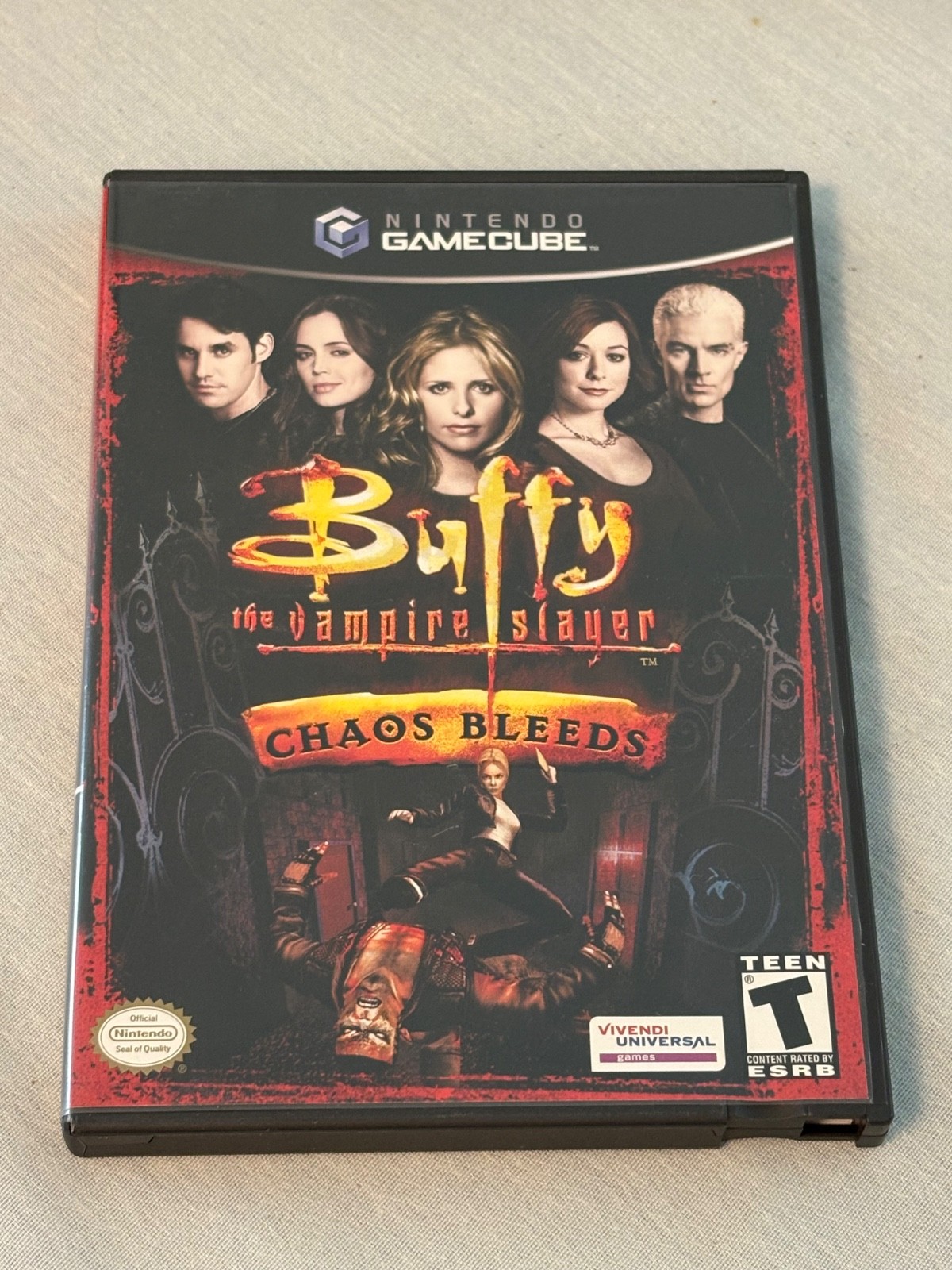 Buffy the Vampire Slayer: Chaos Bleeds (Nintendo GameCube) CIB w/ Reg Card NICE