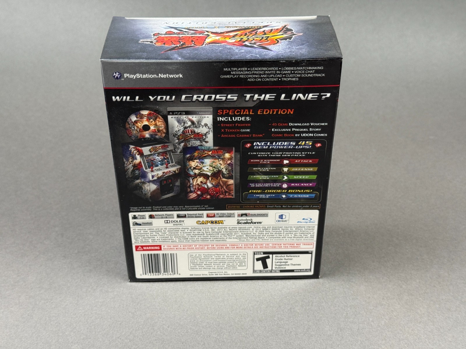 Street Fighter X Tekken Special Edition Playstation 3 PS3 BRAND NEW SEALED