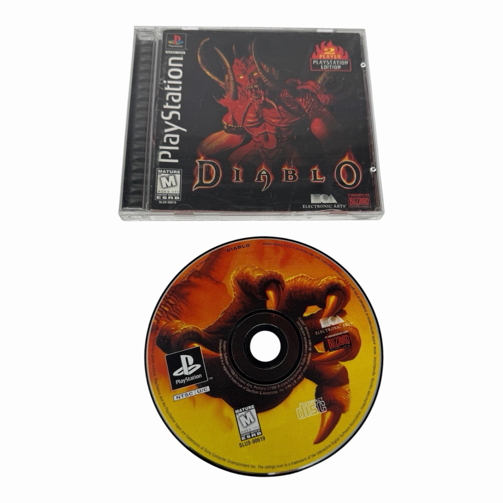 Diablo (PS1 Sony PlayStation 1) CIB Complete W/ Reg Card – Excellent Condition