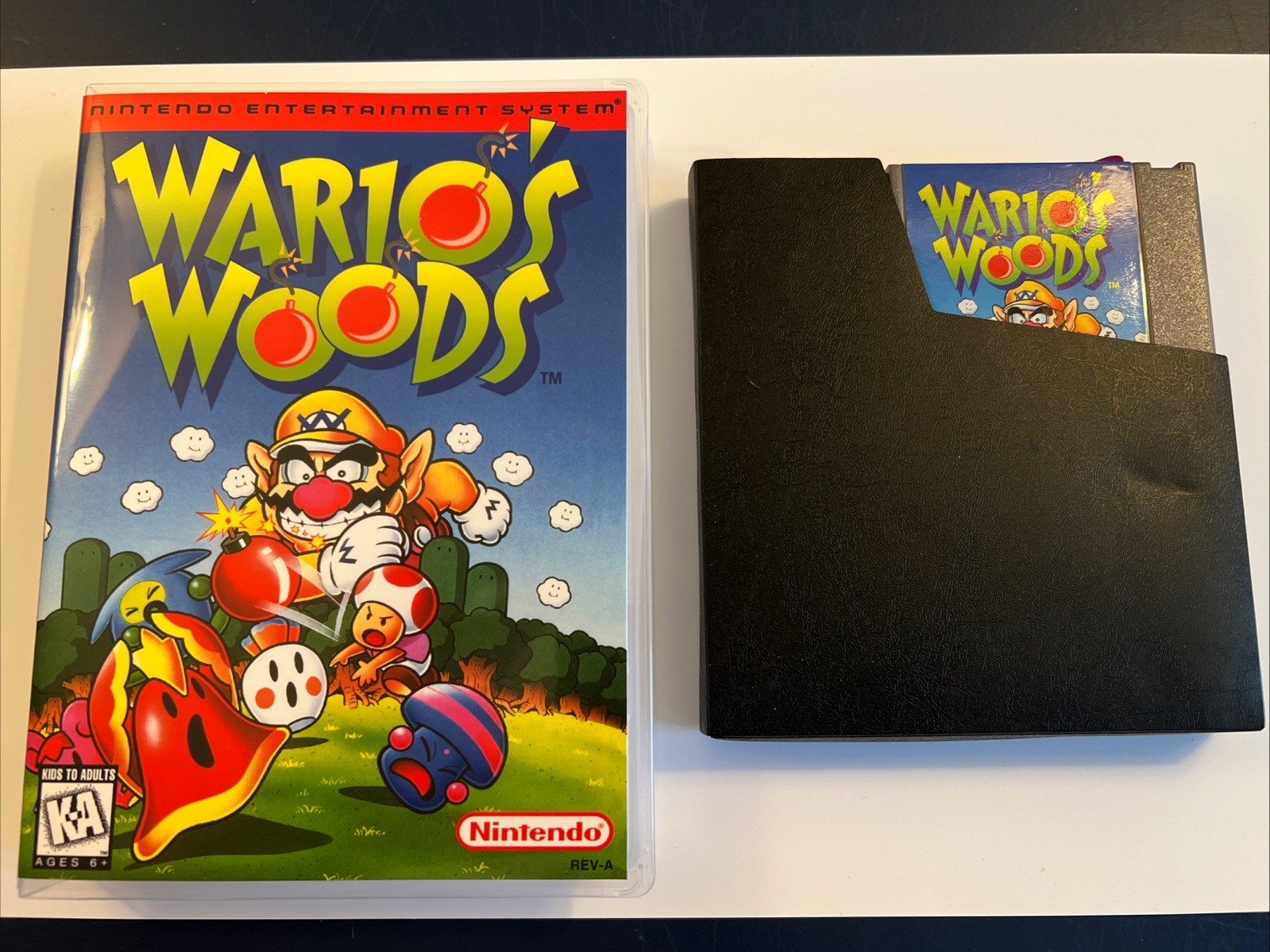 Wario’s Woods (Nintendo NES, 1994)