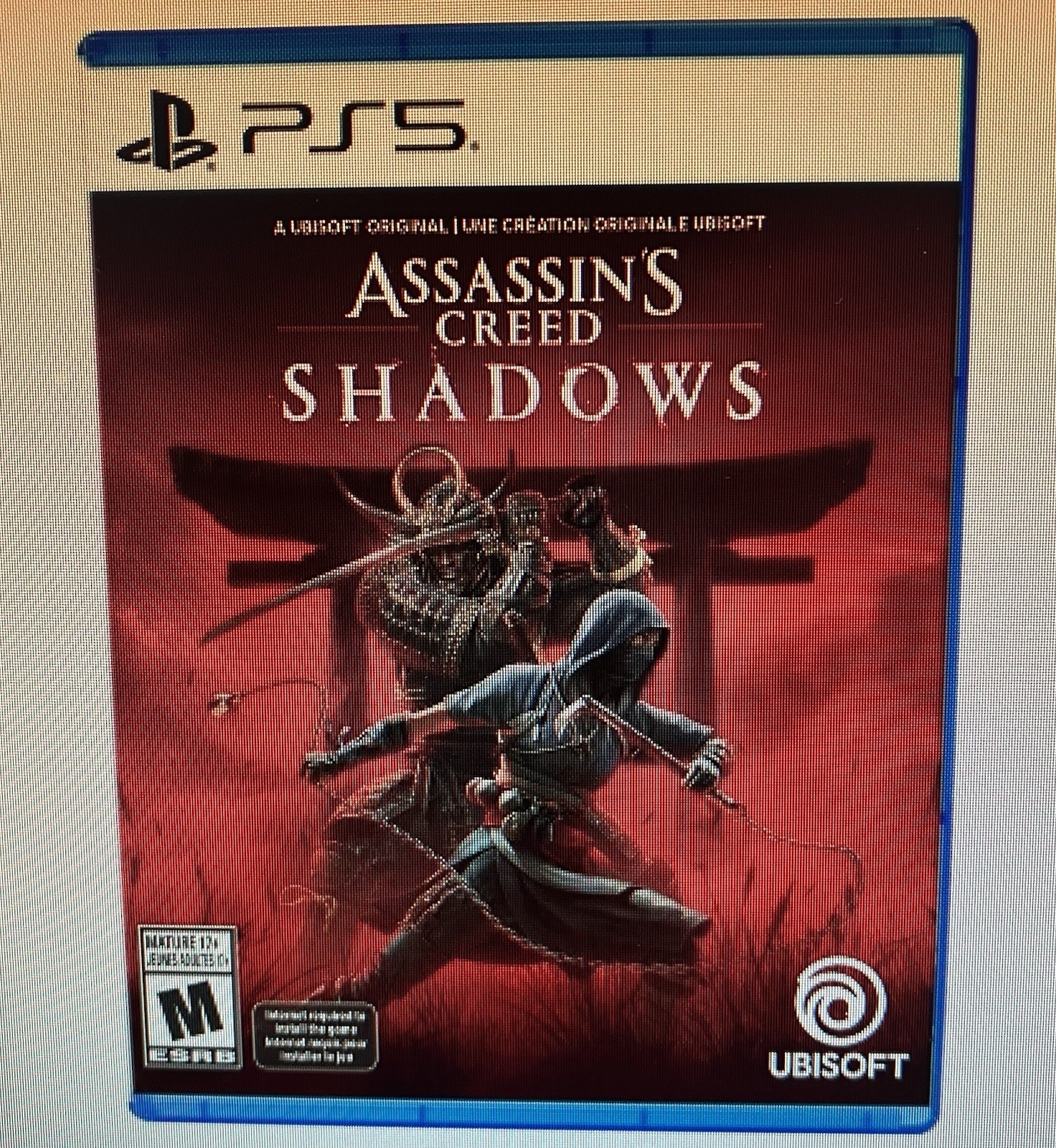 Assassins Creed Shadows PS5 Standard & Exclusive Target Steelbook NEW SEALED