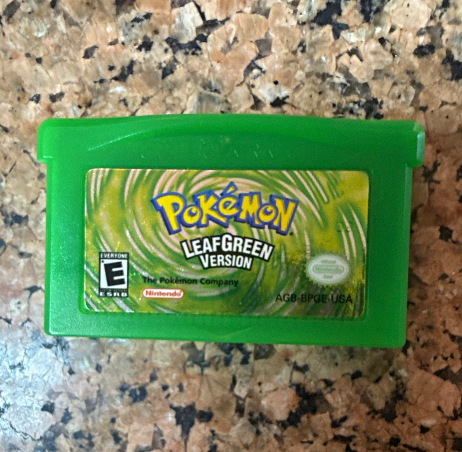 MINT label. Works. Good battery. Pokémon LeafGreen Version GBA E NTSC-U/C 2004