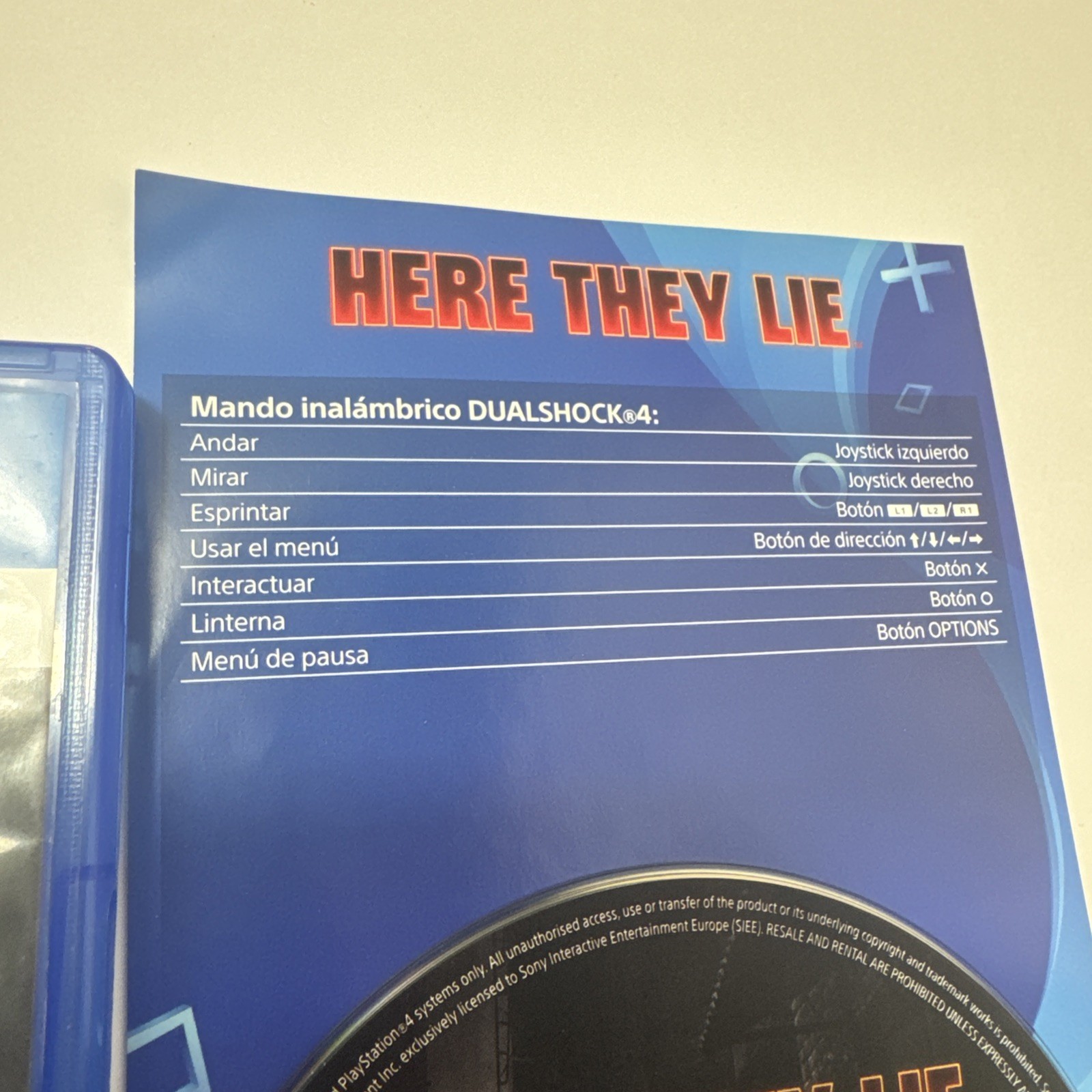 Here They Lie (PS4) PEGI 18+ Virtual Reality Game