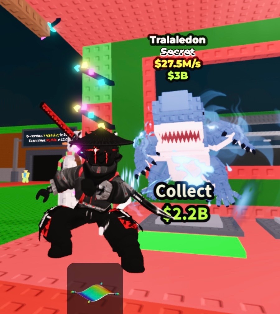 Steal a Brainrot Roblox Tralaledon 27.5M/S