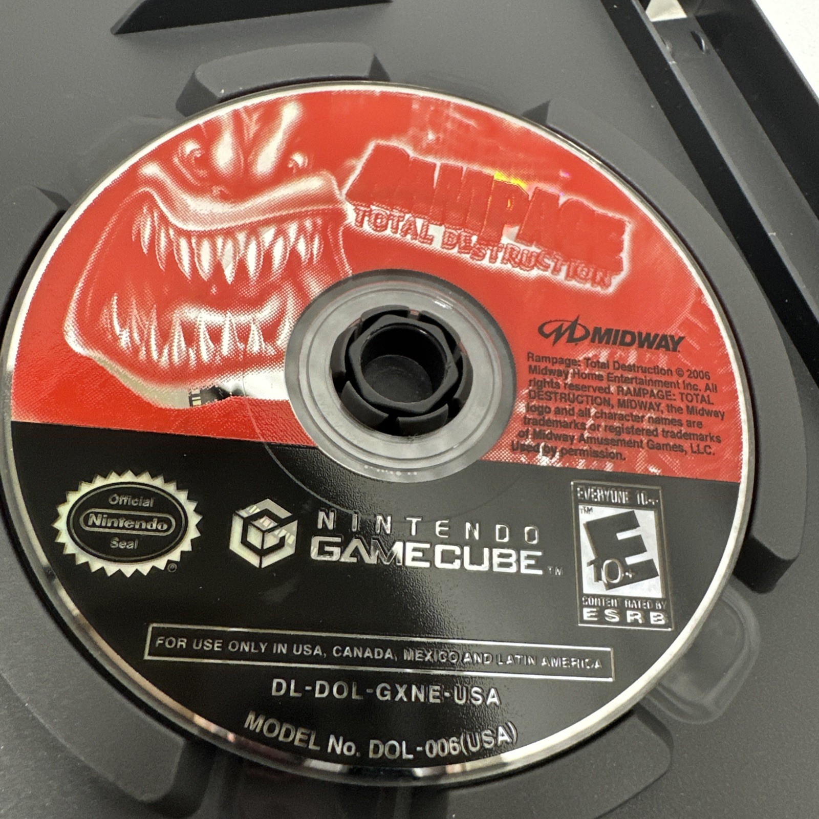 Rampage Total Destruction GameCube Complete CIB Tested Authentic