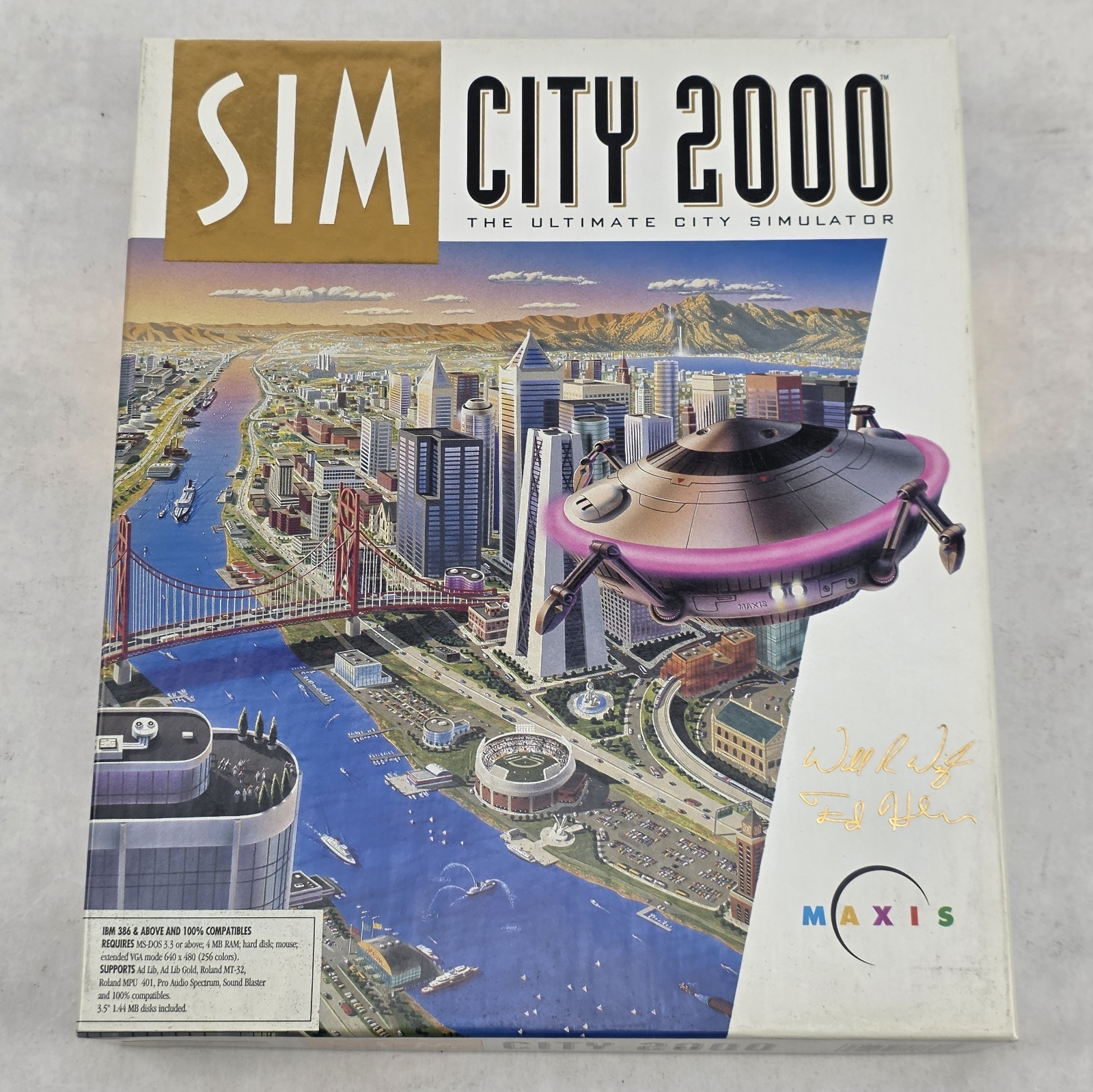 SimCity Classic & Sim City 2000 PC Game Lot 3.5″ Floppy Disks & Bonus CD-Roms
