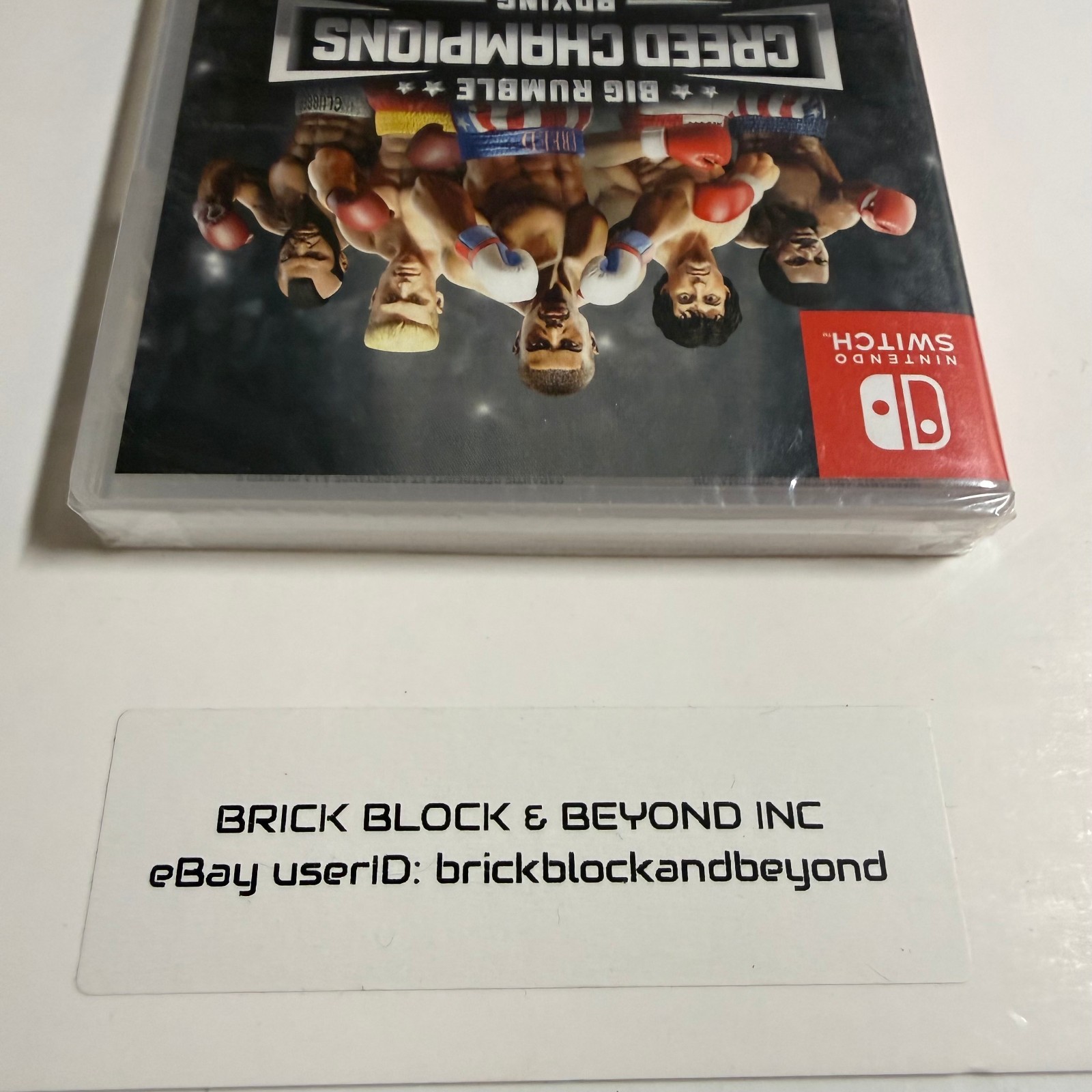 Nintendo Switch Big Rumble Boxing Creed Champions New Sealed