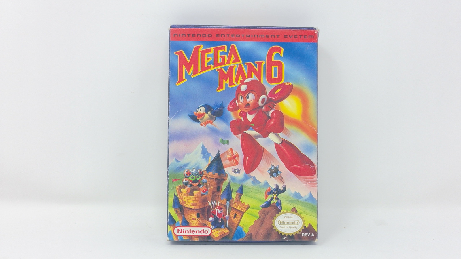 Mega Man 6 (Nintendo Entertainment System, NES) – Missing Manual & Inserts