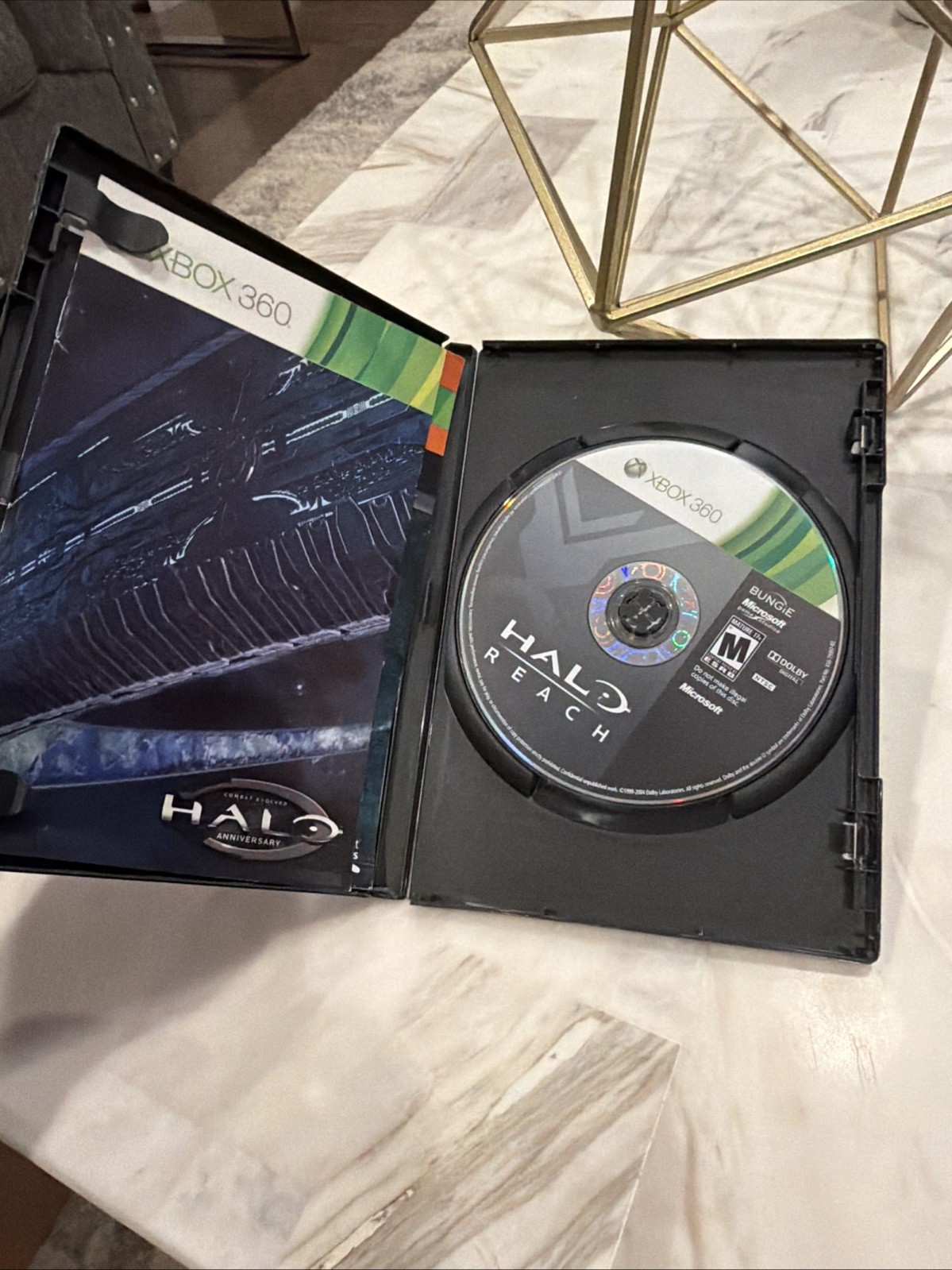 Halo Reach Xbox 360 Complete CIB Tested Authentic