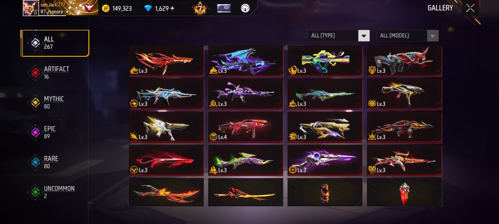 Free Fire Cuenta Real Account Región EEUU