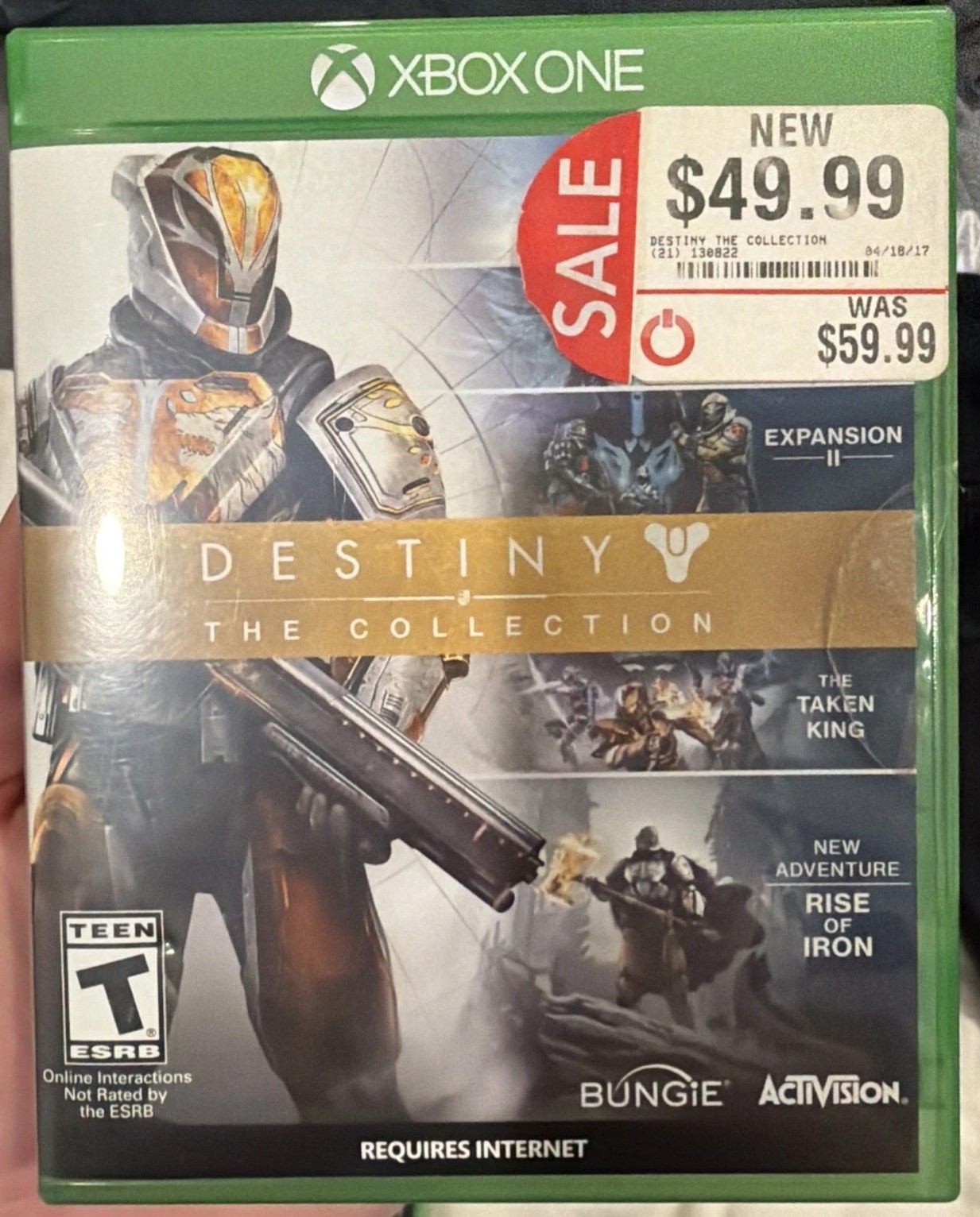 Destiny The Collection (Xbox One) Case, Disc Tested Free Shipping
