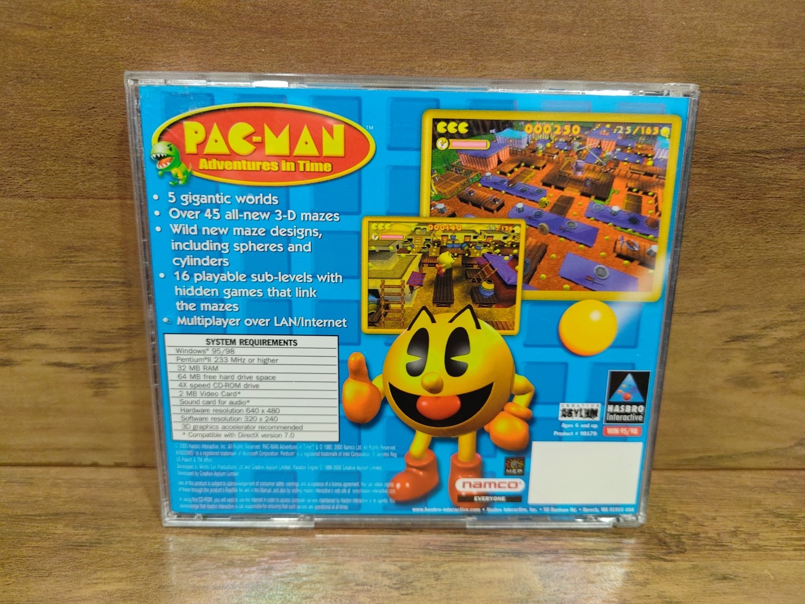 Pac-Man: Adventures in Time (PC, 2000) Mint condition