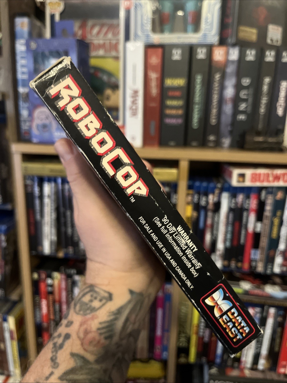 NES Robocop Boxed Rare Nintendo Cib