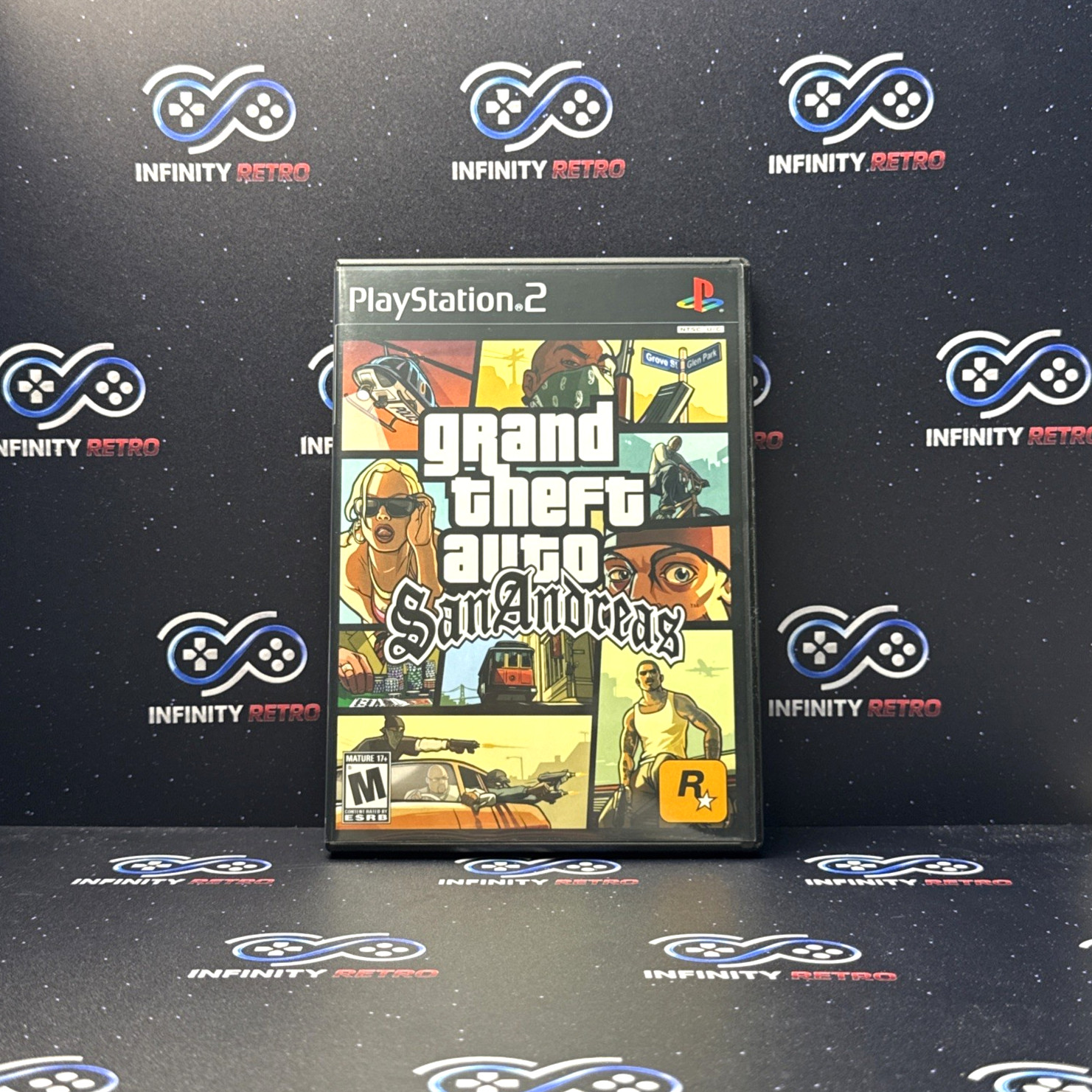 Grand Theft Auto: San Andreas Sony PlayStation 2 PS2 CIB With Poster Refurbished