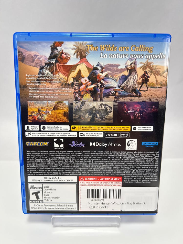 Monster Hunter Wilds Standard Edition – PlayStation 5