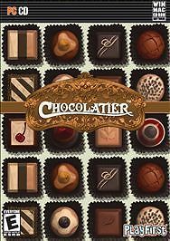 Chocolatier Windows PC Mac 2007 CD-ROM PlayFirst Casual Strategy Game New Sealed