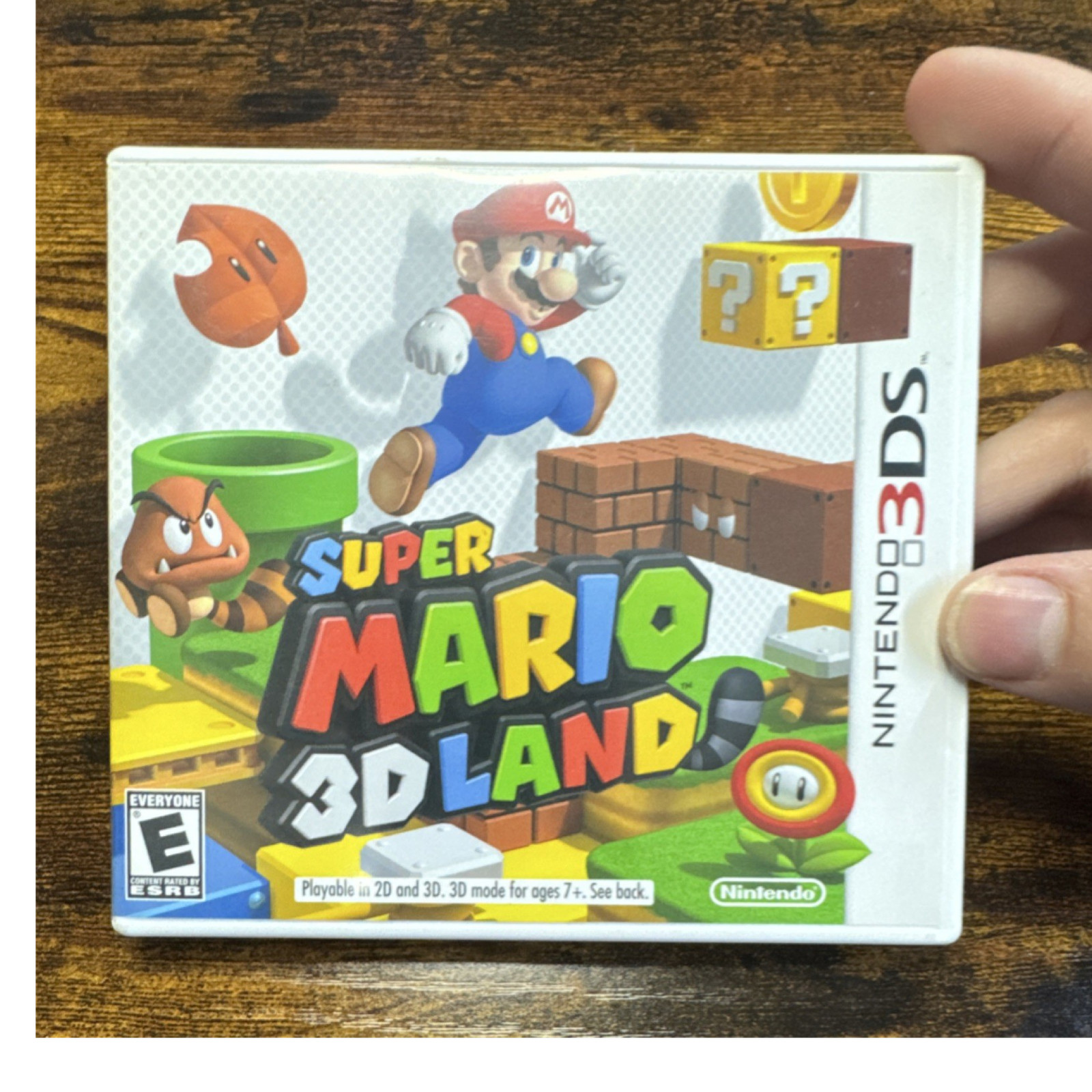 Nintendo Super Mario 3D Land Nintendo 3DS Platformer w/ Manual NTSC-U/C E 2011