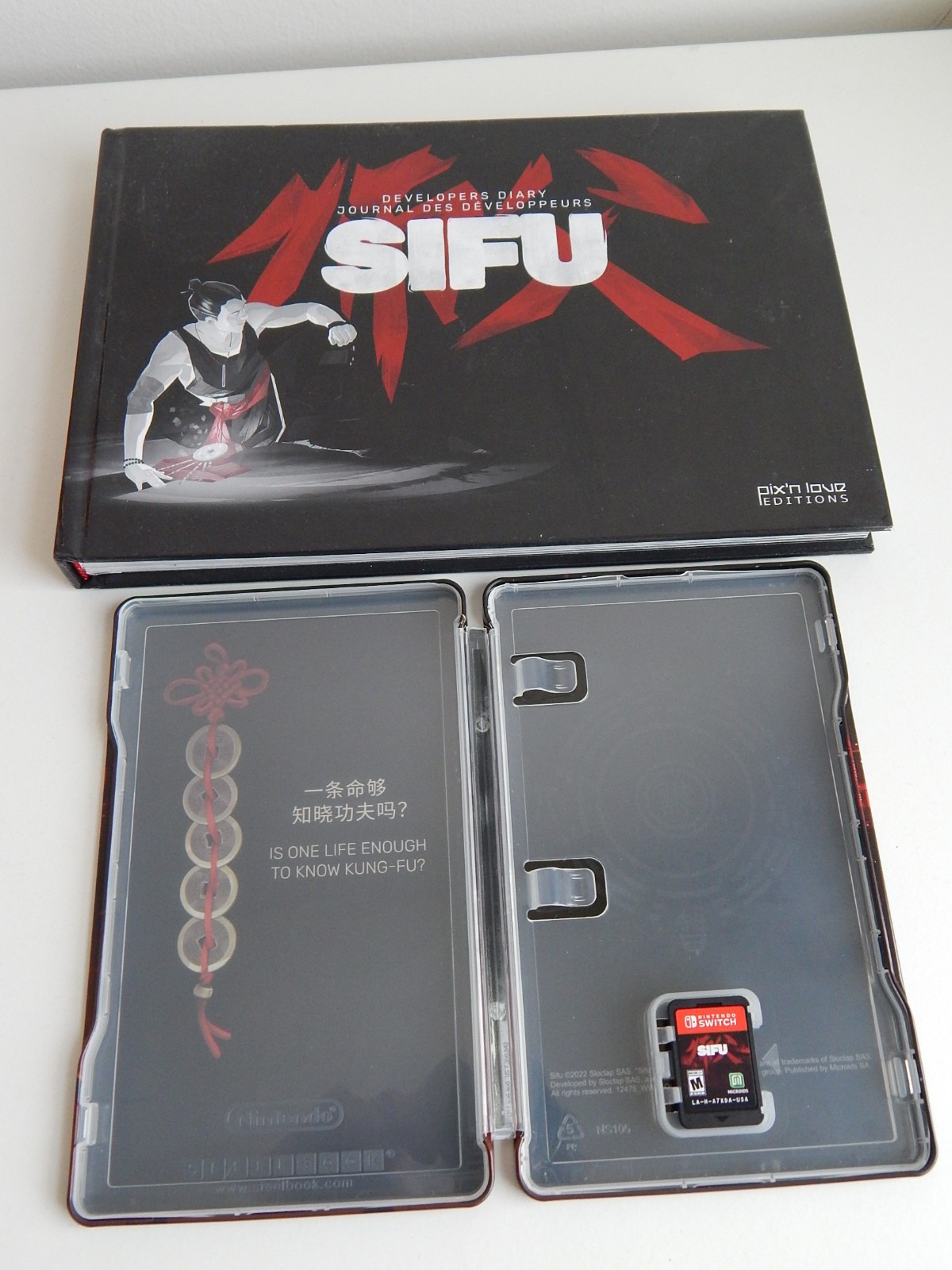 Sifu Game in Steelbook Case & Developer’s Diary Book! Nintendo Switch!
